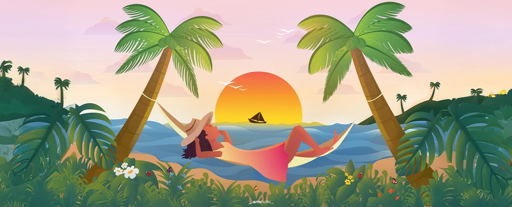 Beach Poster Design